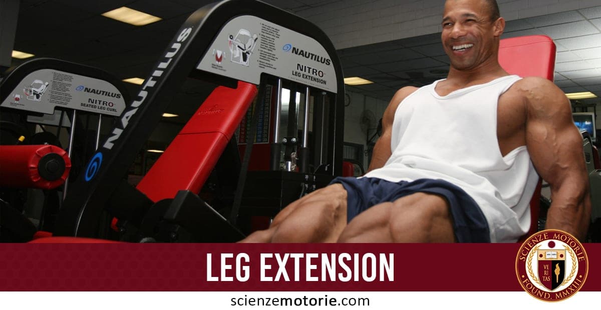 Leg Extension: cos’è e a cosa serve