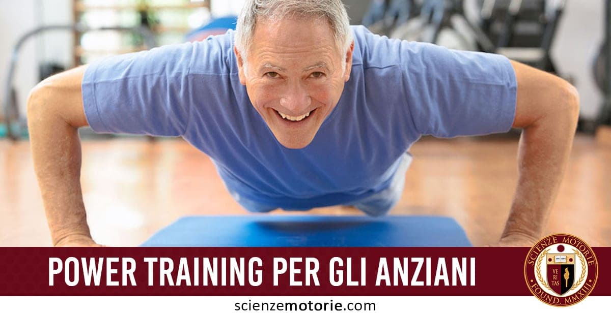 Power Training per gli Anziani.Fa bene?