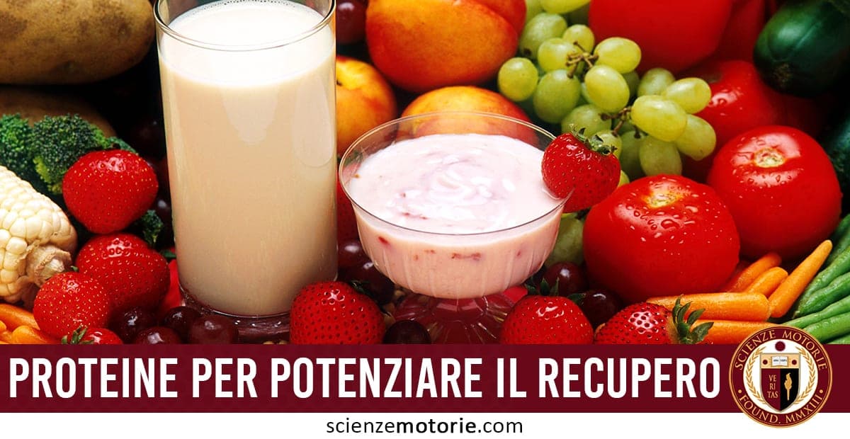 Proteine per Potenziare l’Allenamento e il Recupero?