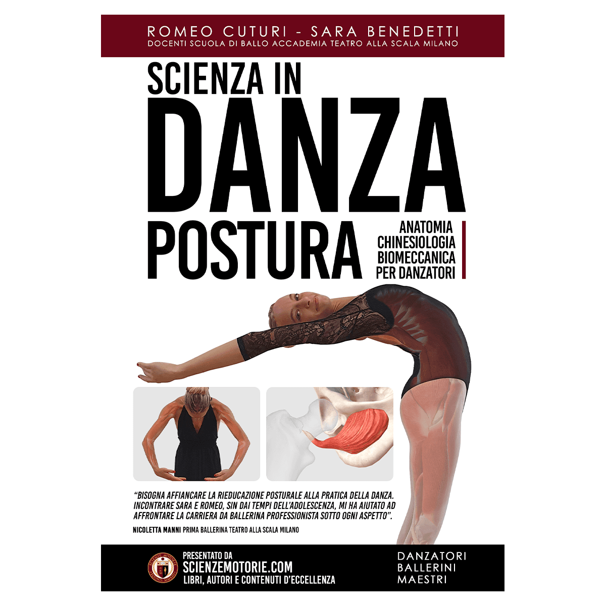 libro scienza in danza postura