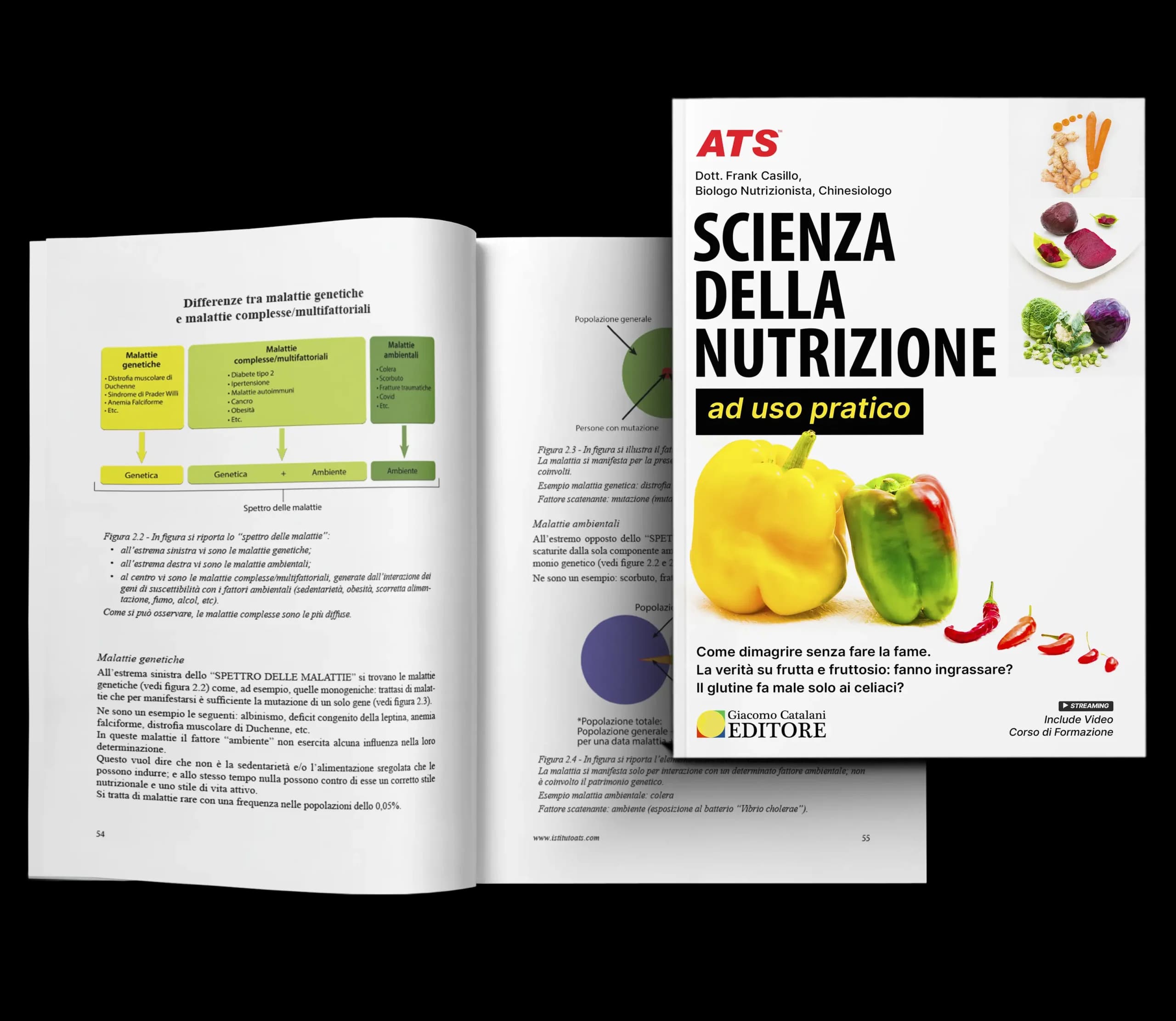 Scienza della Nutrizione Libro Mockup