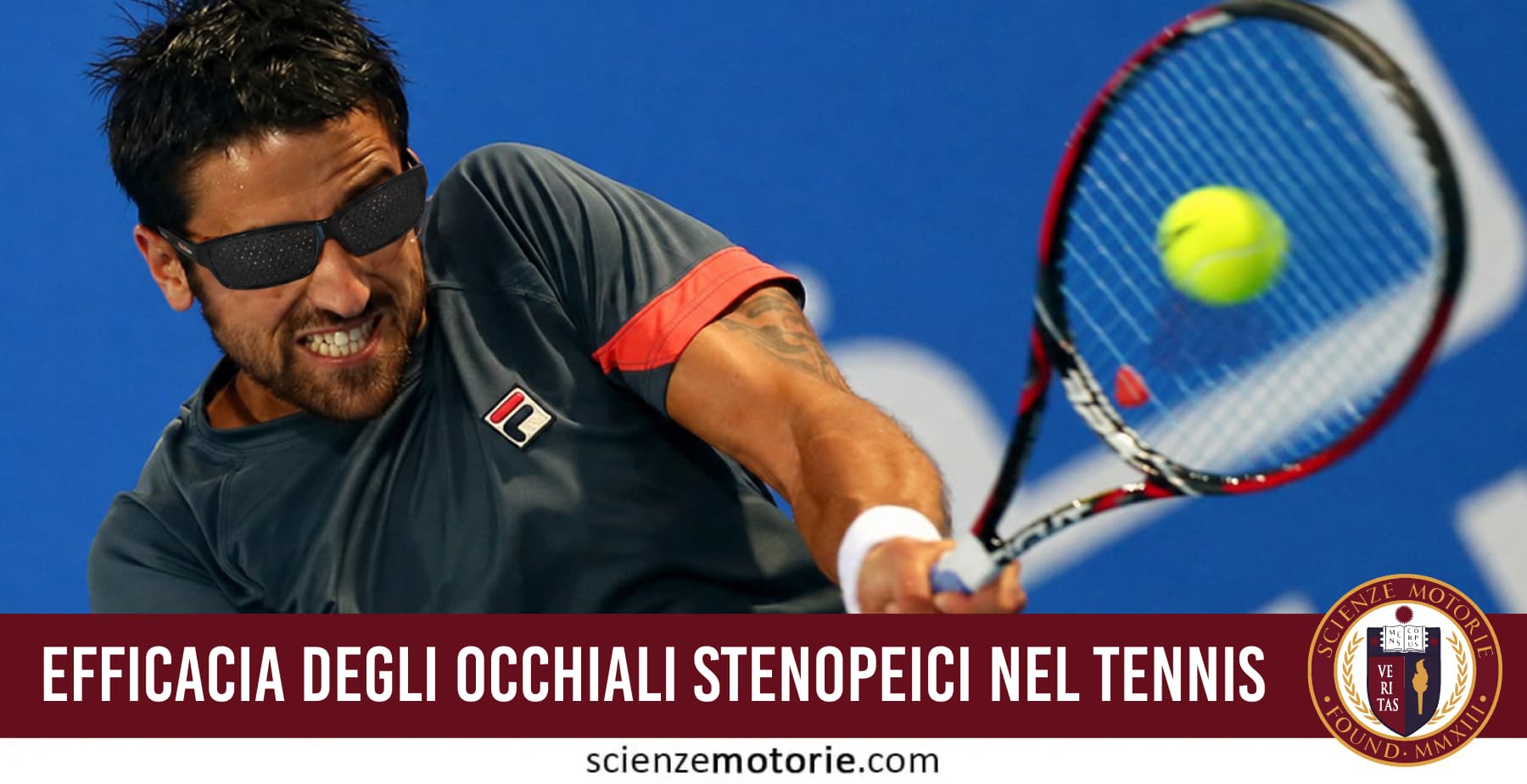 Efficacia dell’uso degli occhiali stenopeici nel miglioramento della performance visiva nel tennis